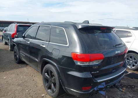 2014 Jeep Grand Cherokee Overland from USA, damaged, VIN 1C4RJFCT5EC417438